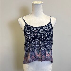 Floral Print Women's Top